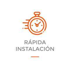 Rápida instalación