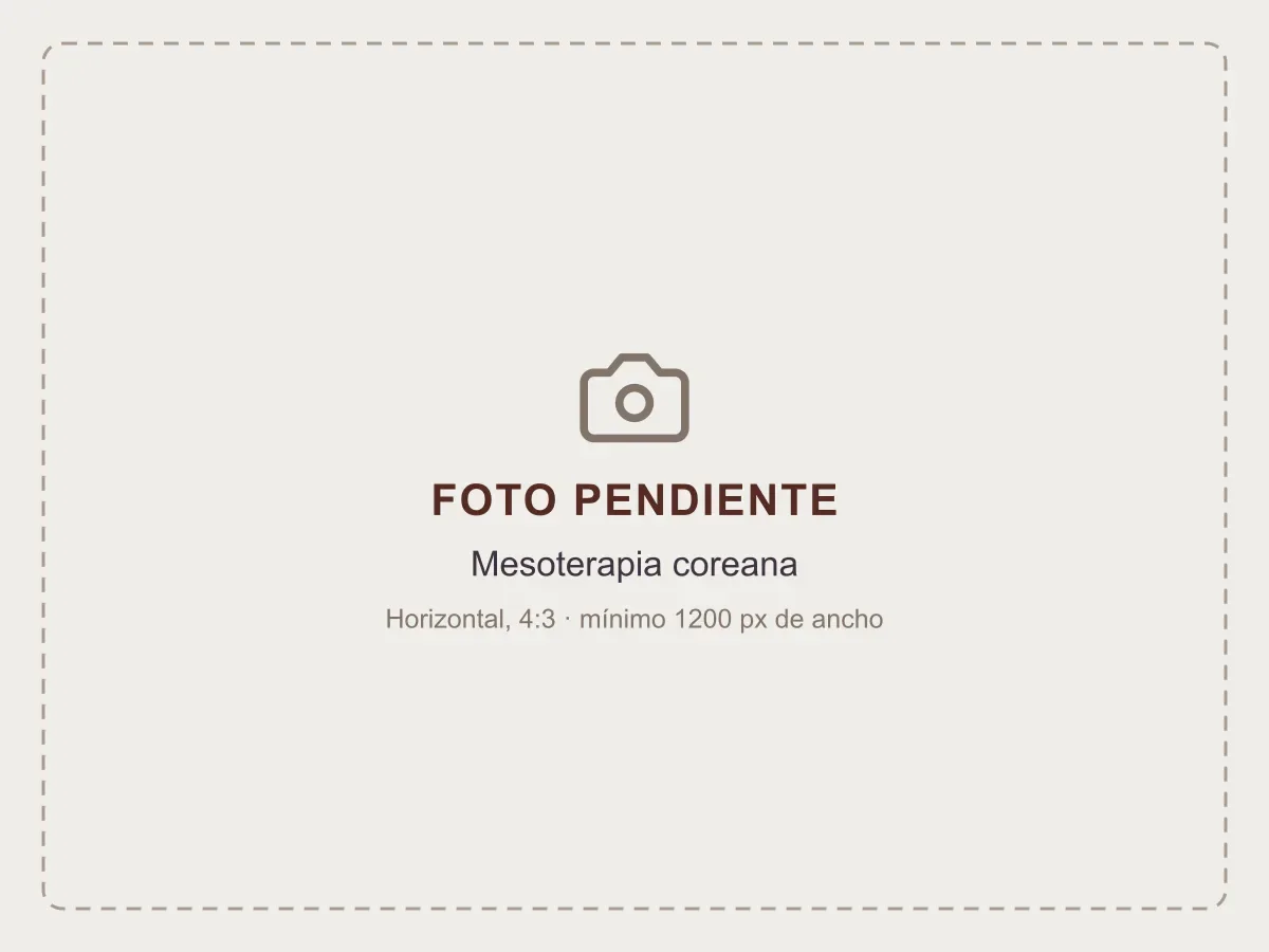 Mesoterapia coreana