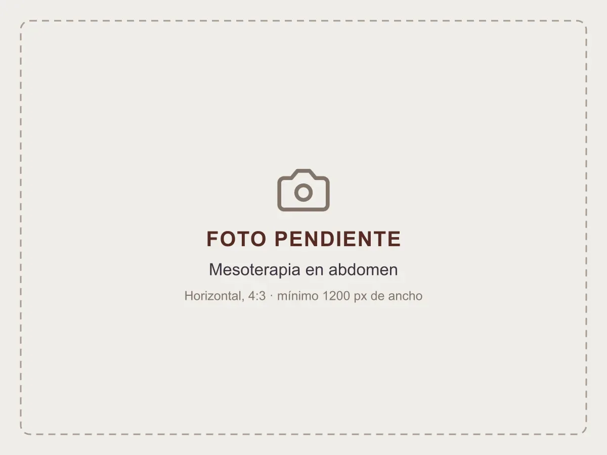 Mesoterapia lipolítica